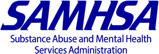 Substance abuse and mental health services administration logo